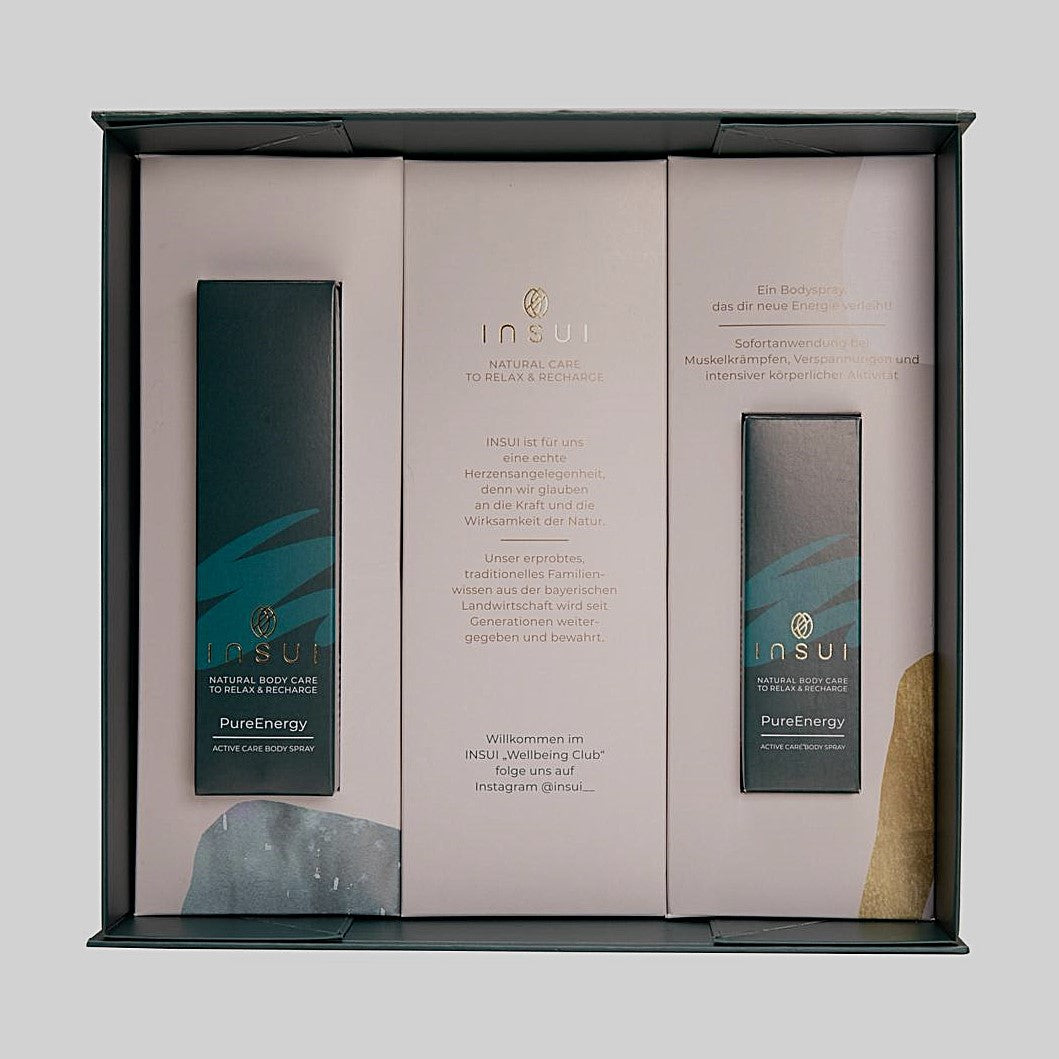 INSUI Geschenkbox mit Active Care Sprays