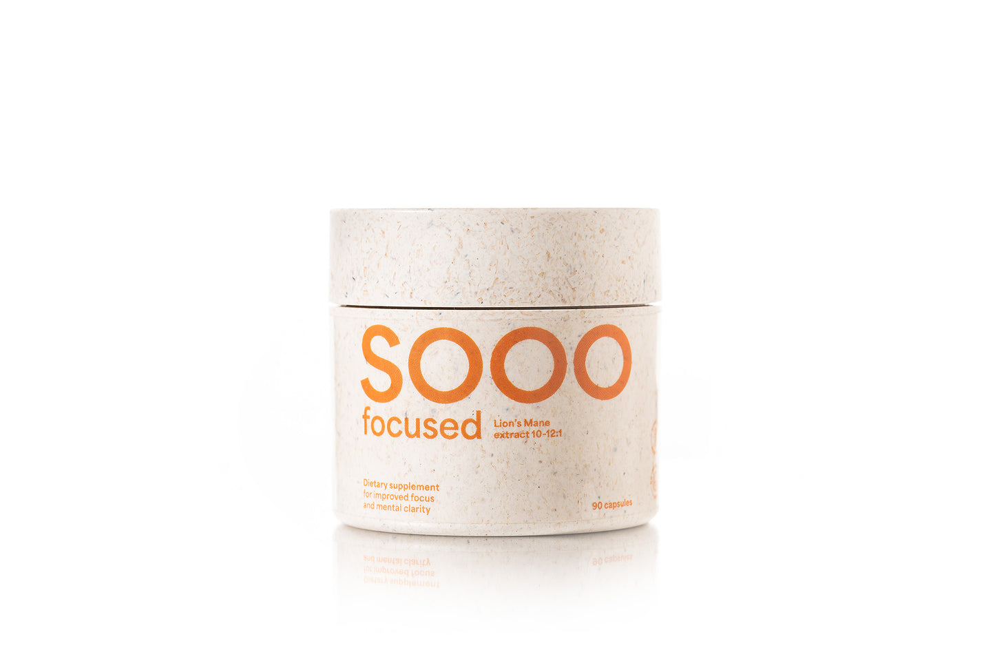 SOOO focused: Lion’s Mane extract 10-12:1