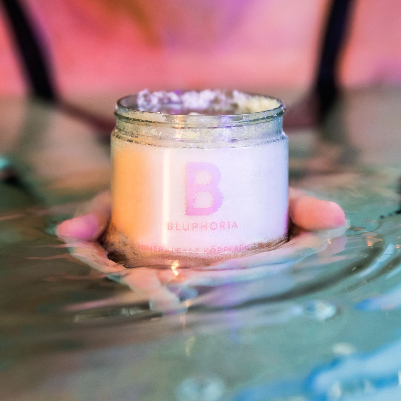 Gommage minéral corporel à l'aloe vera et à la mandarine rouge