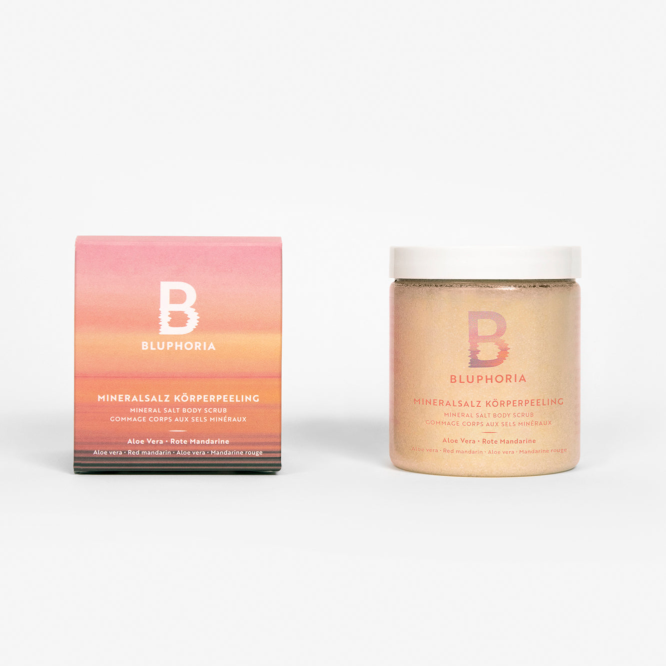 Mineral Körperpeeling mit Aloe Vera & Rote Mandarine