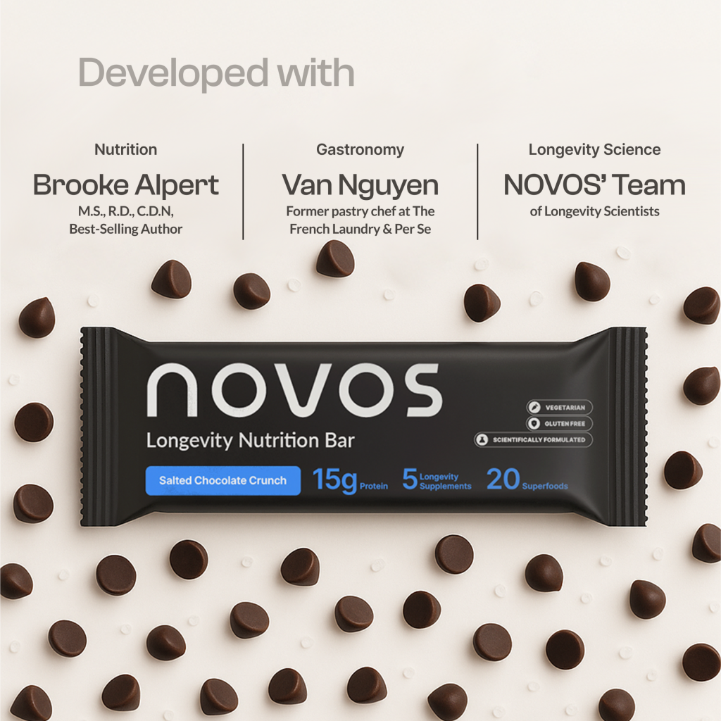 Salted Chocolate Crunch Longevity Bar