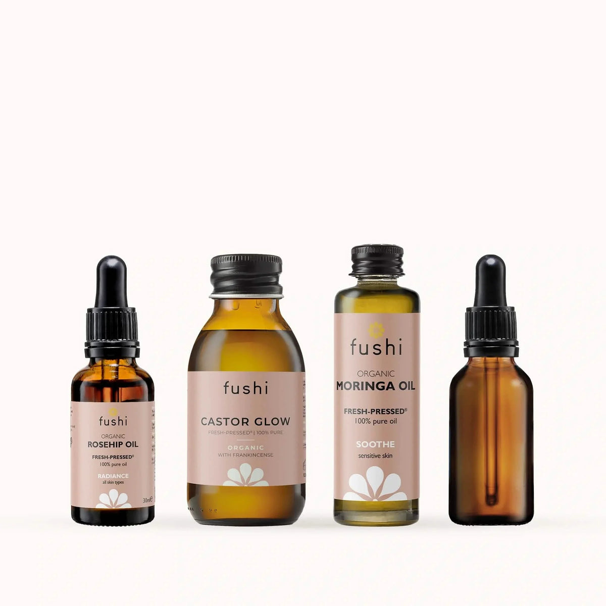 Nature's Glow Up | Castor, Frankincense, Moringa & Rosehip Oil Blend