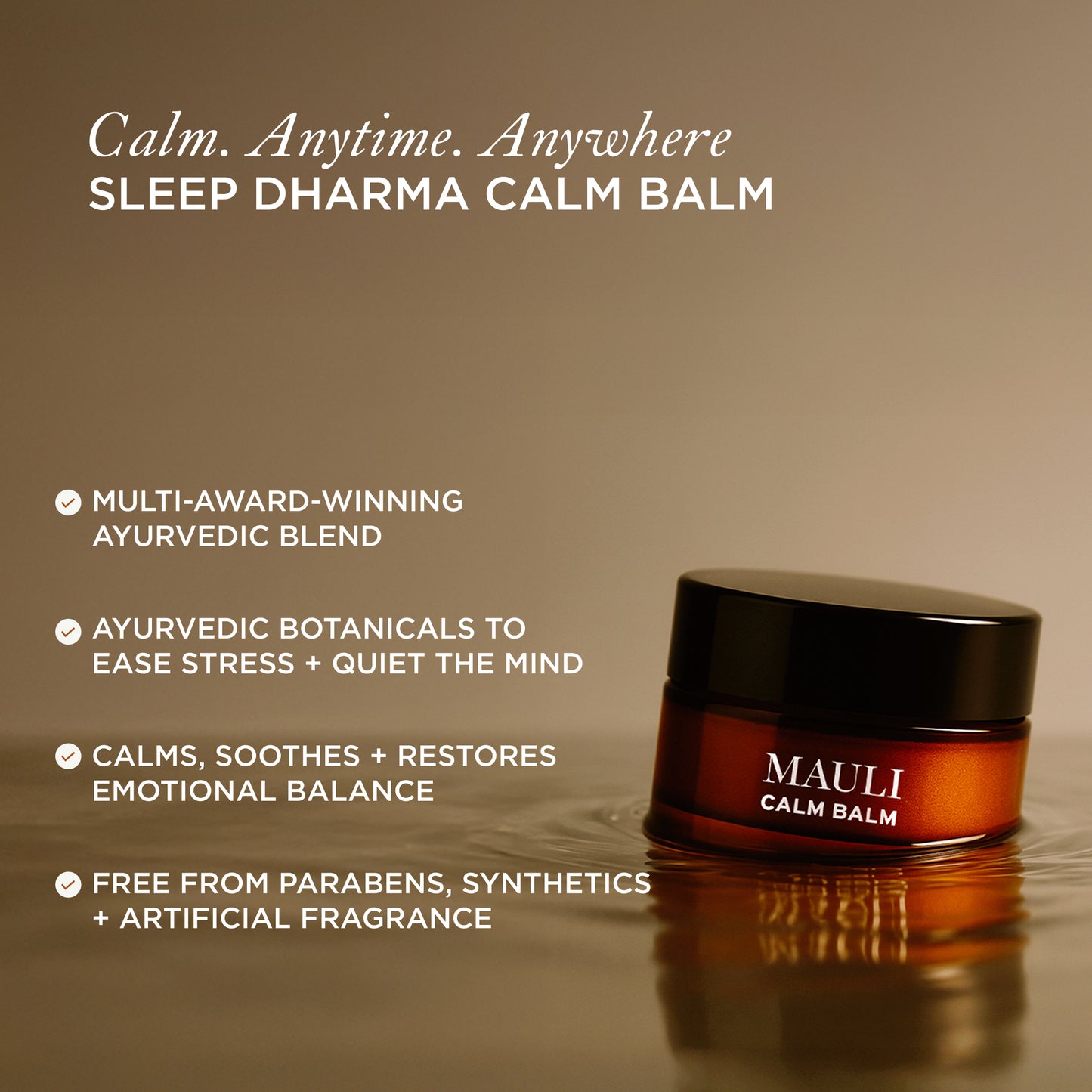 Sleep Dharma Calm Balm – Ayurvedischer Entspannungsbalsam 20 g