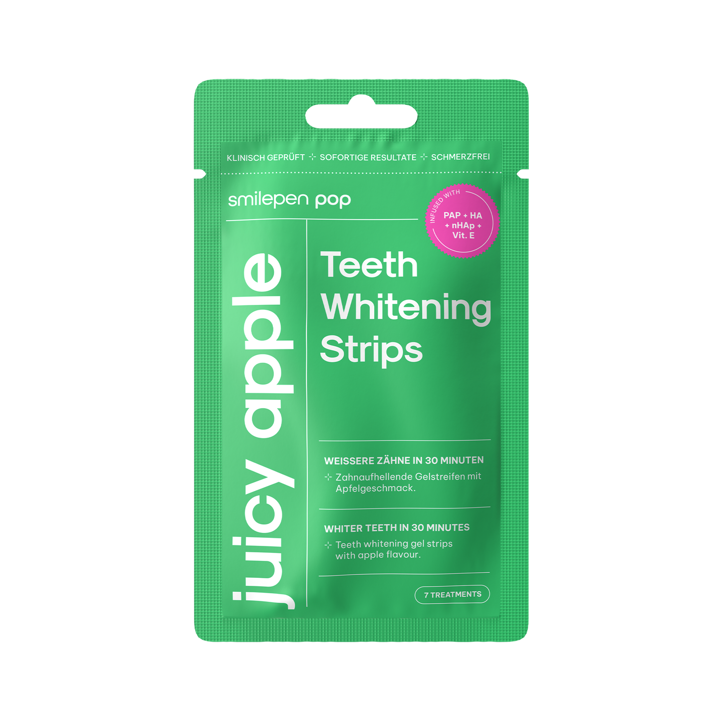 Pop - Juicy Apple Whitening Strips 7x2