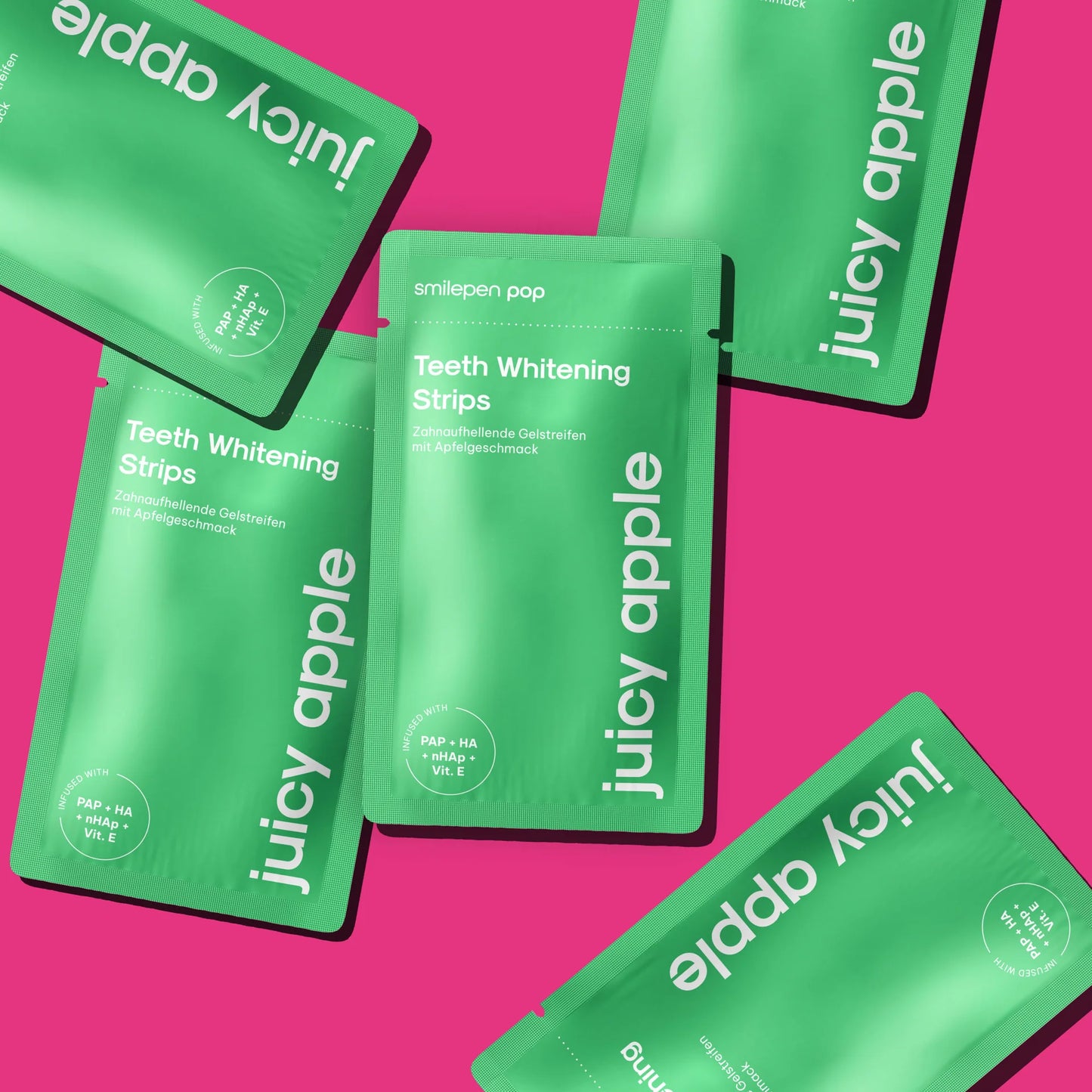 Pop - Juicy Apple Whitening Strips 7x2