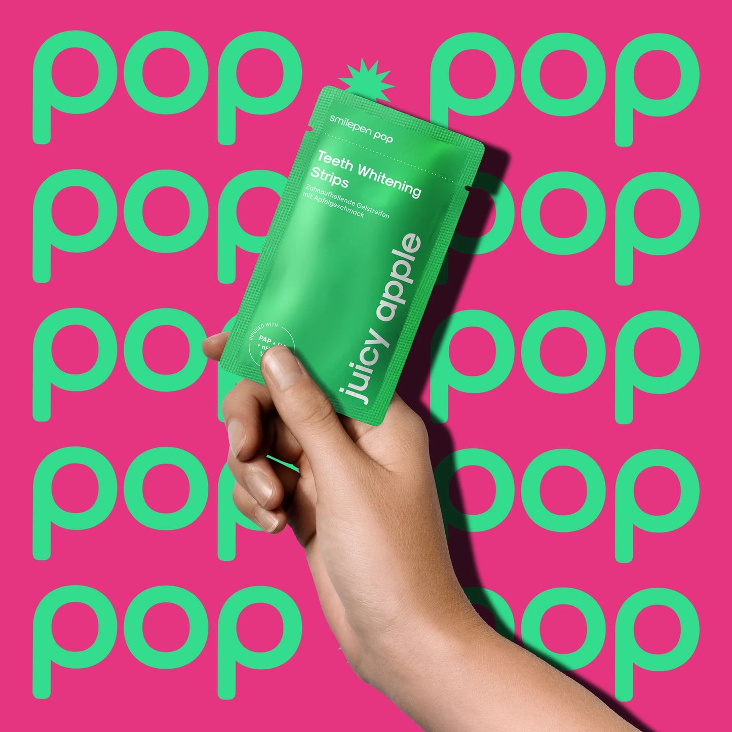 Pop - Juicy Apple Whitening Strips 7x2