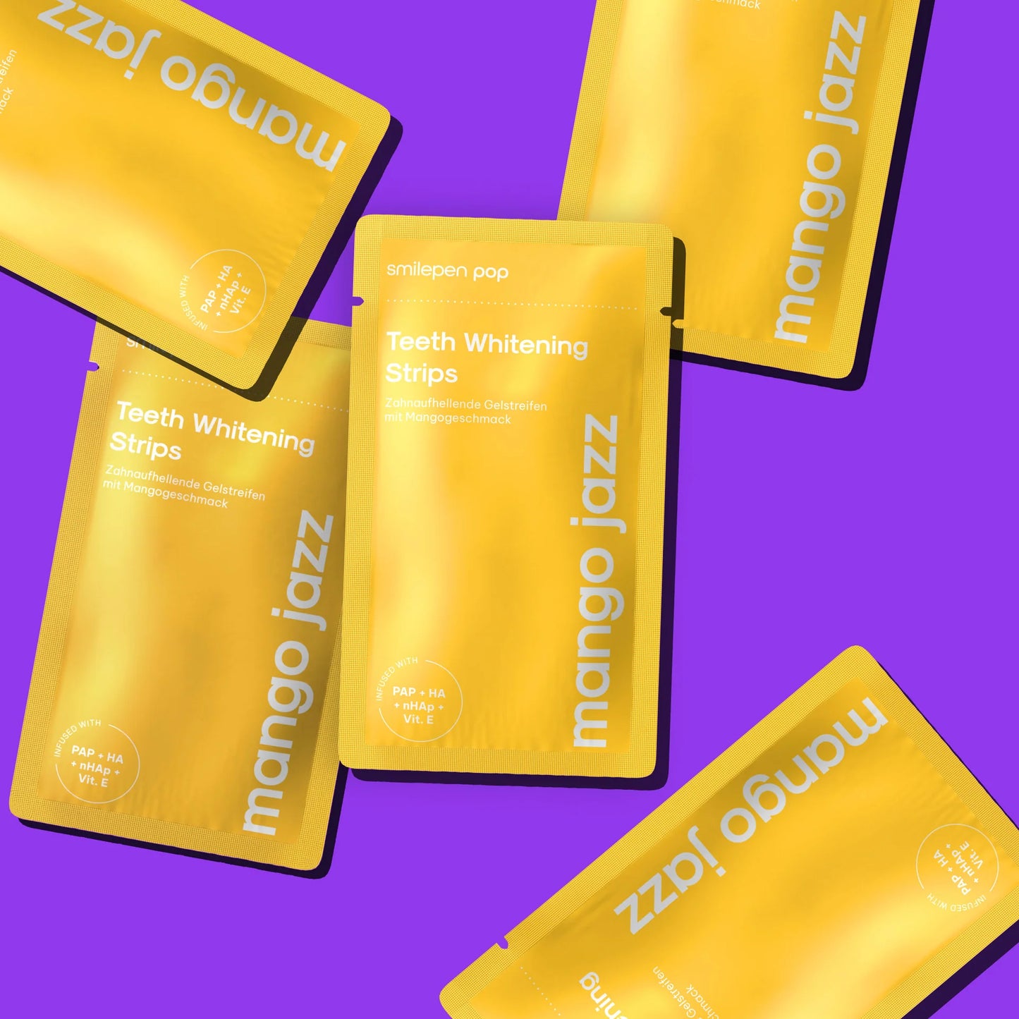 Pop - Mango Jazz Whitening Strips 7x2