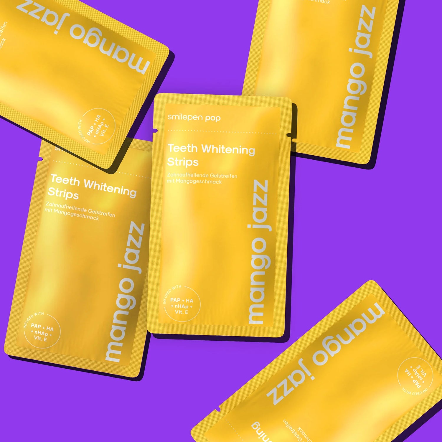 Pop - Mango Jazz Whitening Strips 7x2