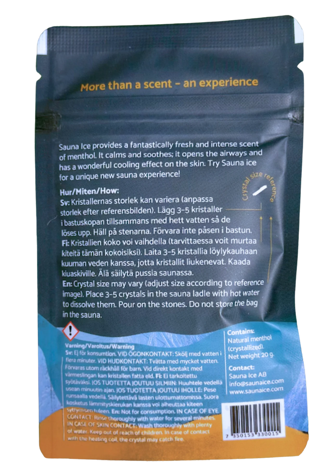 Sauna Ice Menthol Crystals