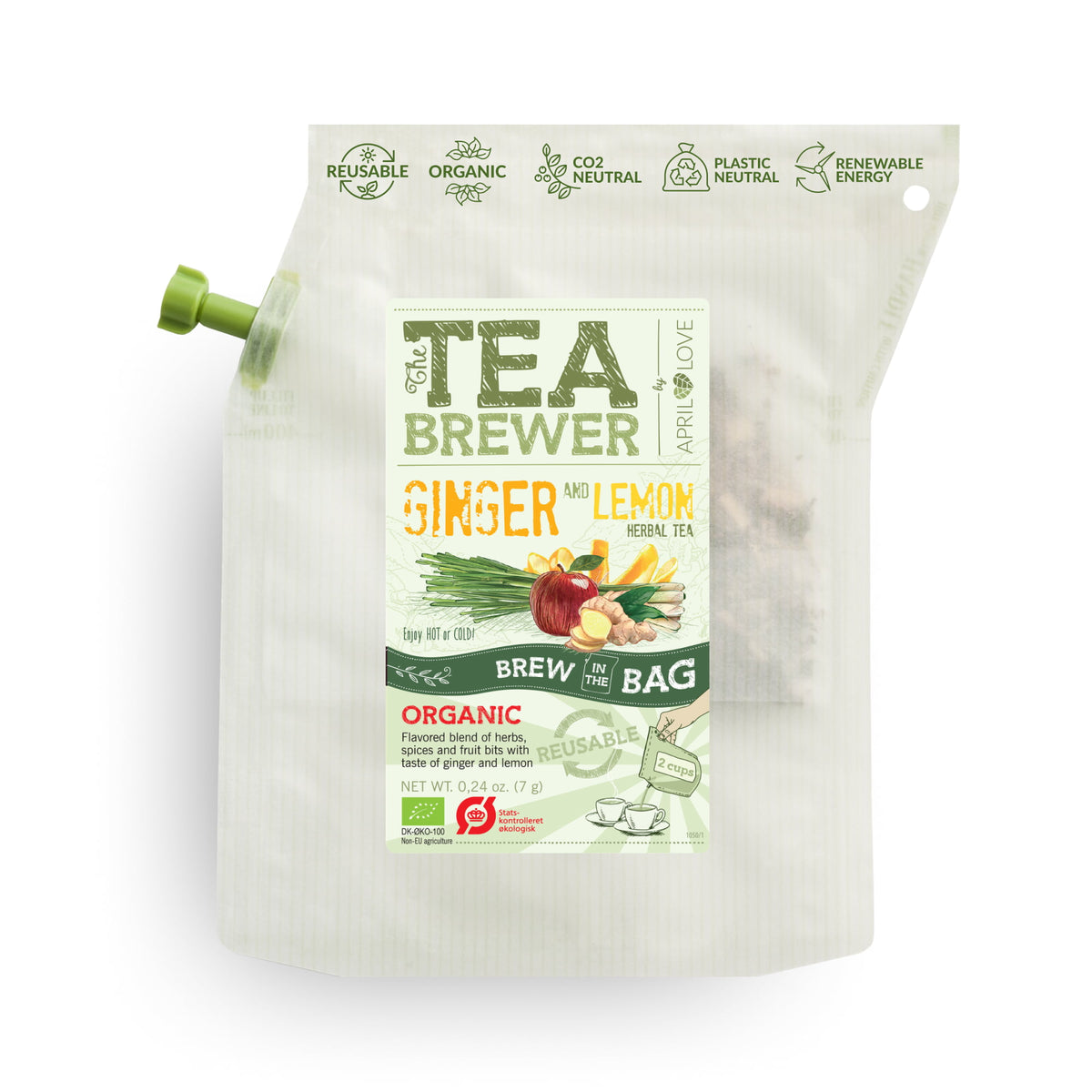 Teabrewer – Ginger & Lemon Teabrewer