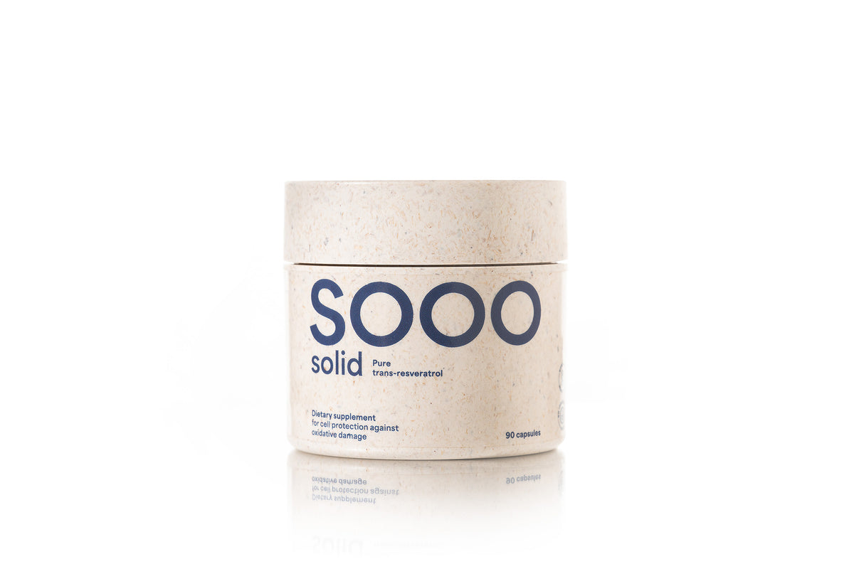 SOOO solid: 99.83% purity Trans-Resveratrol