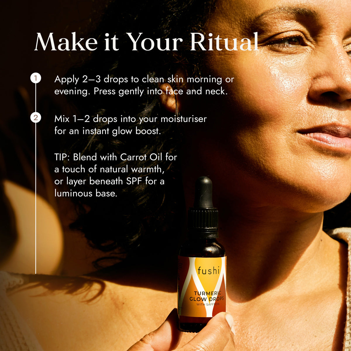 Turmeric Glow Drops with Saffron 30ml