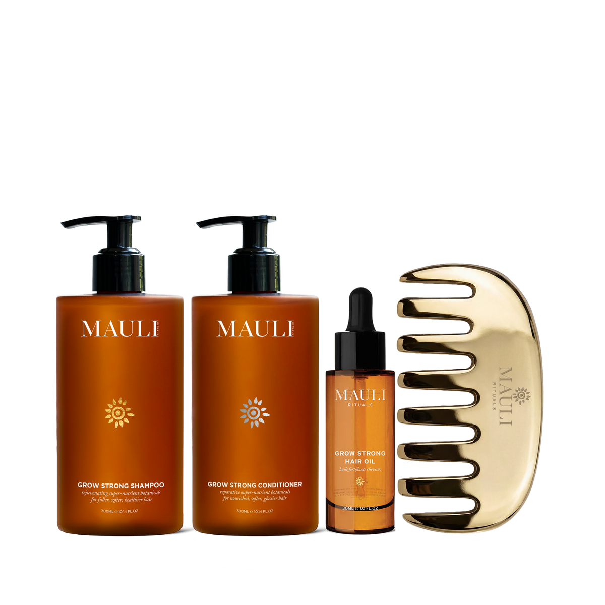 MAULI RITUALS Grow Strong Hair 4 Step Ritual – Haarpflege-Set