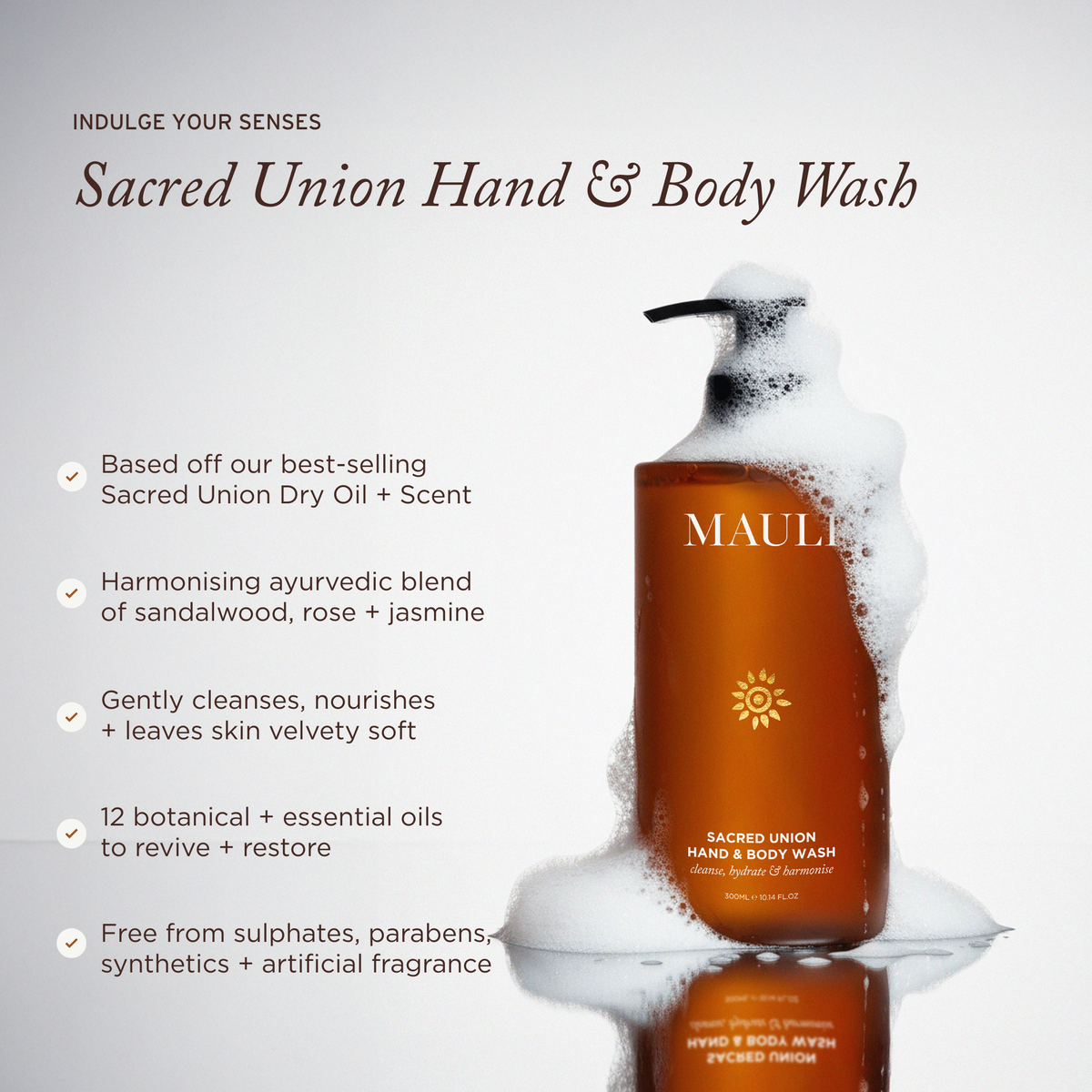 MAULI RITUALS Sacred Union Bodycare Ritual – Körperpflege-Set – Produktansicht 2