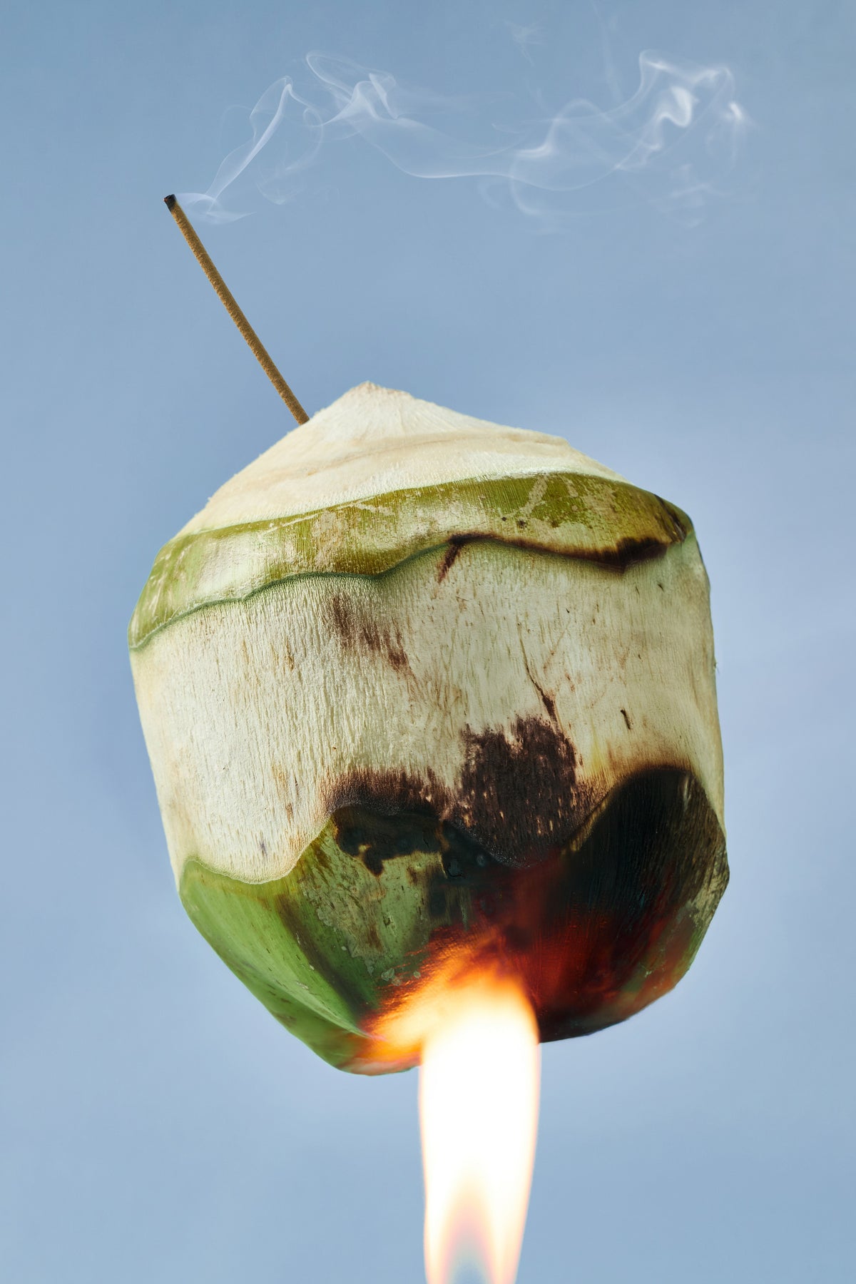 Amoln Burnt Coconut Räucherwerk Detail