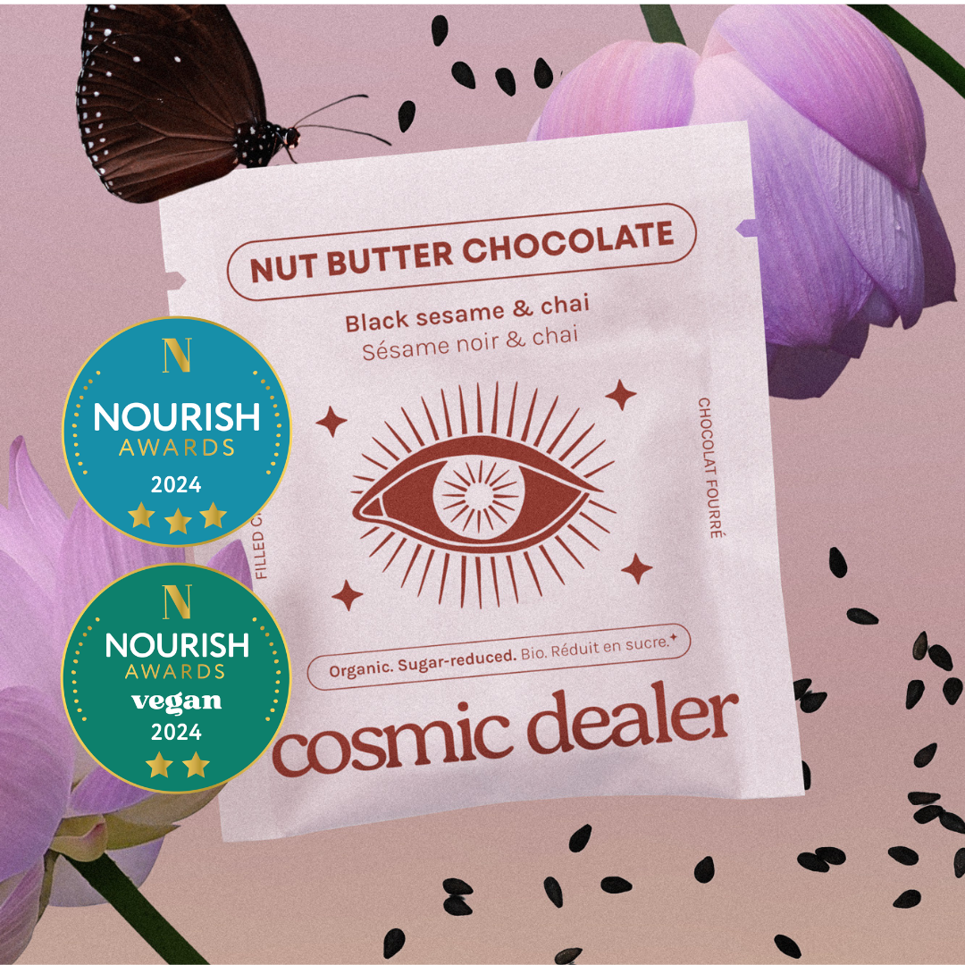 Black Tahini & Chai Schokoladen – 8 Stück