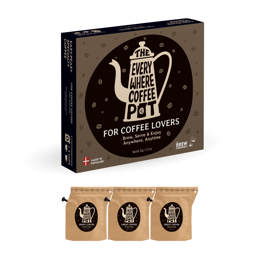 Coffee Pot – Kaffee-Geschenkset, 3 Stück – Detailansicht