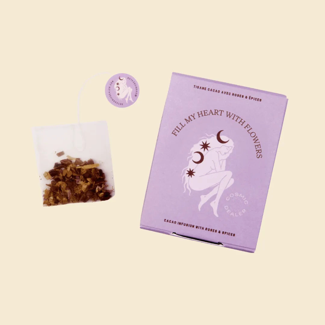 Ceremonial Cacao & Double Rose Infusion – Nachfüllbeutel