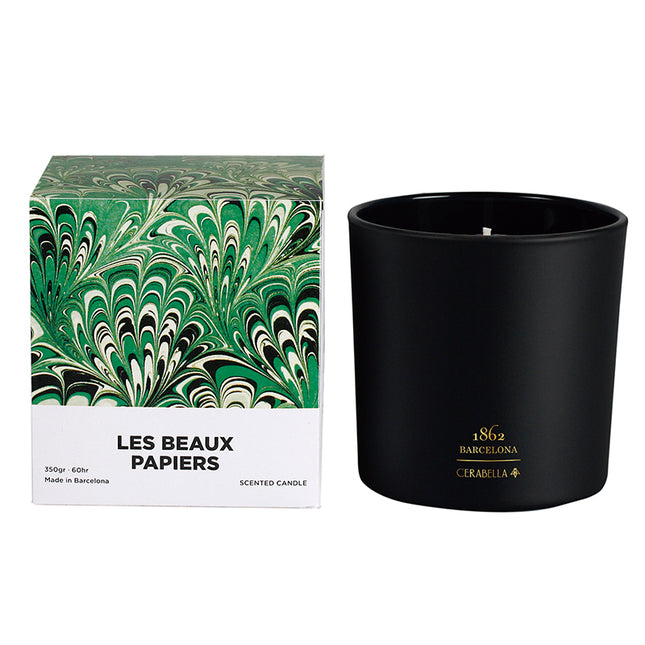 Bougie parfumée verte