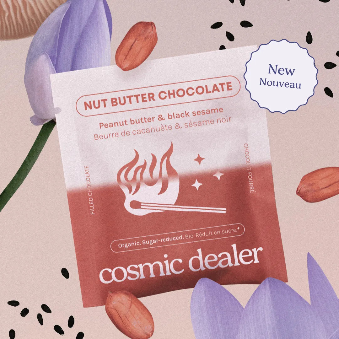 Doppelschicht: Peanut Butter & Black Sesame – 8 Stück