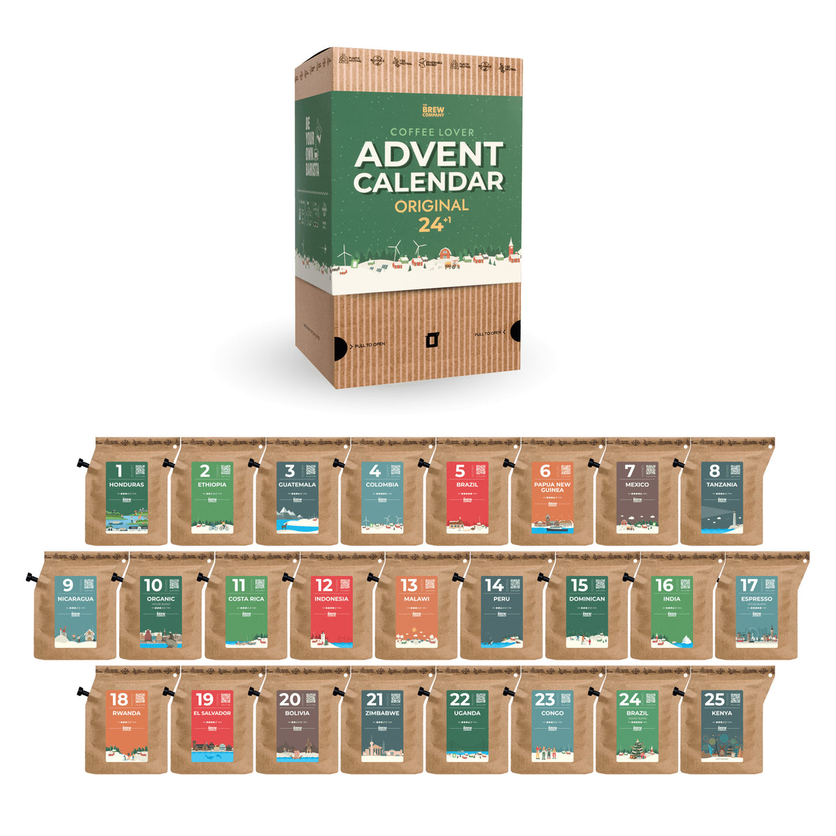 Kaffee-Adventskalender – The Original Coffee Lover Advent Calendar – Produktbild 2