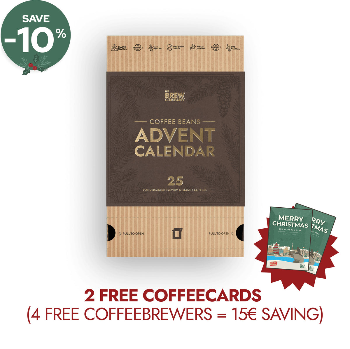 Kaffeebohnen-Adventskalender – The Coffee Beans Advent Calendar – Produktbild 1