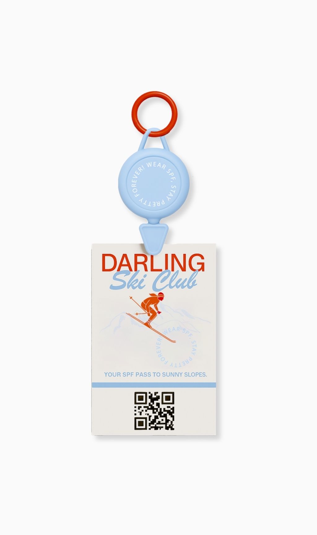 DARLING SKI CLUB CHARM – Skipasshalter