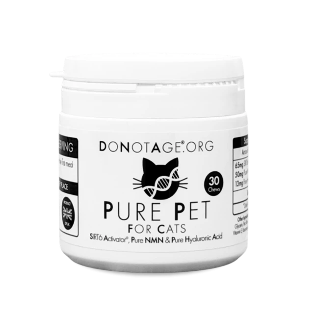 DoNotAge Pure Pet for Cats – 30 Kauhappen – Herstellerabbildung