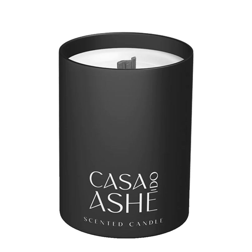 scented candle with tonka bean &amp; tobacco