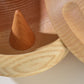 Eis-Aufgusskugel aus Holz