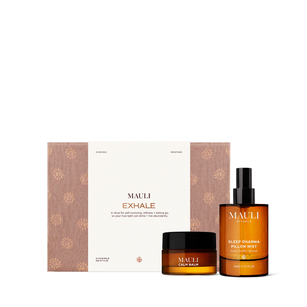 MAULI RITUALS Exhale – Calm Balm & Kissenspray Geschenkset