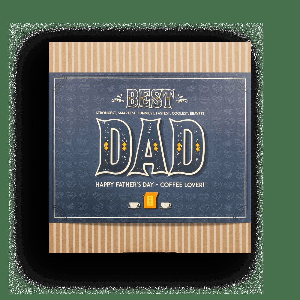 Kaffee-Geschenkset – Best Dad Specialty Coffee Gift Box
