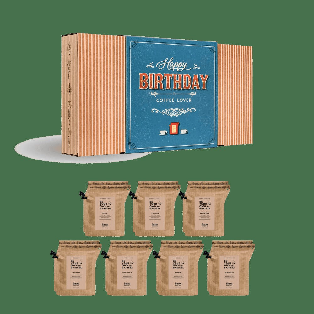 Kaffee-Geschenkset – Happy Birthday Specialty Coffee Gift Box
