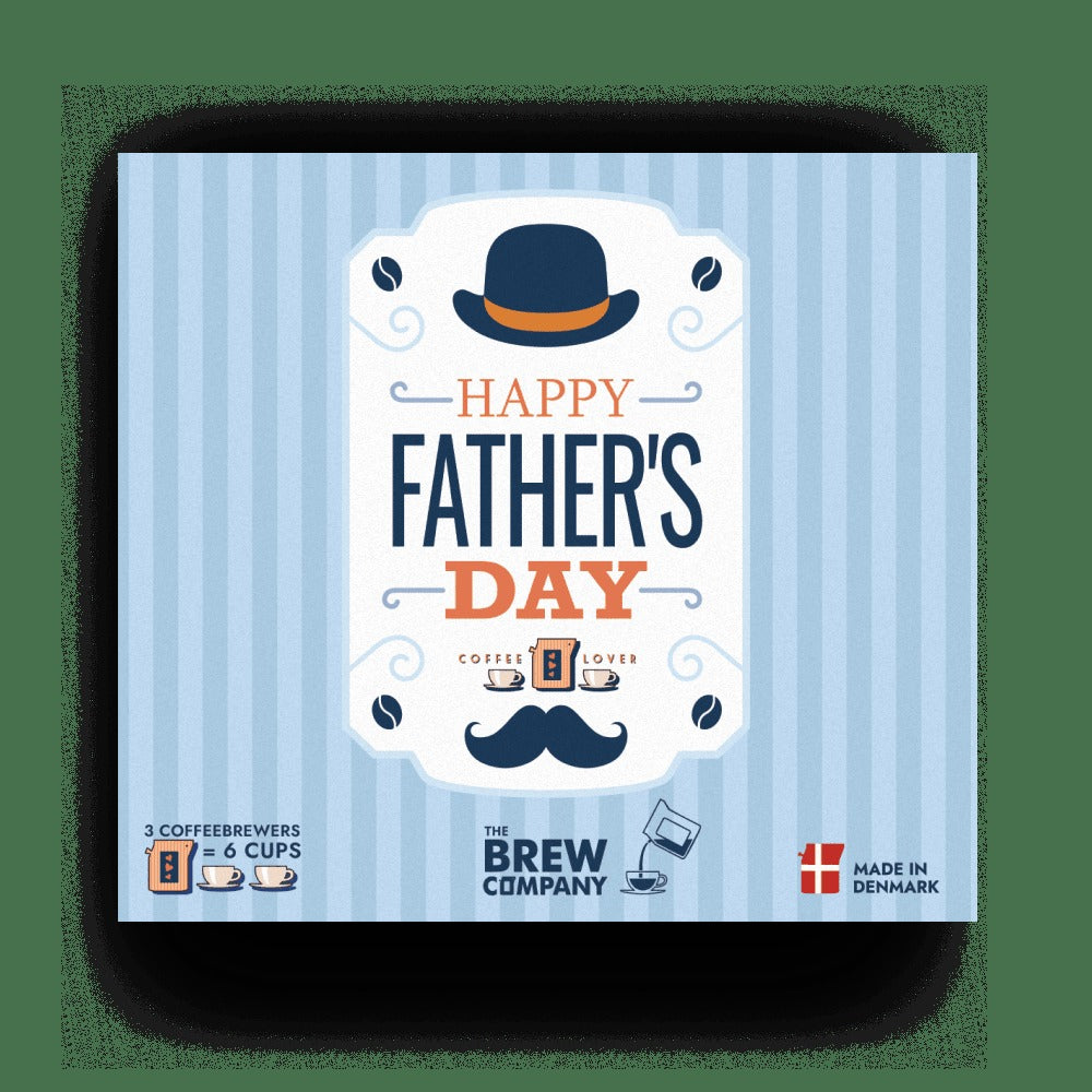 Kaffee-Geschenkset – Happy Father's Day Classic Specialty Coffee 3 Pcs Gift Box