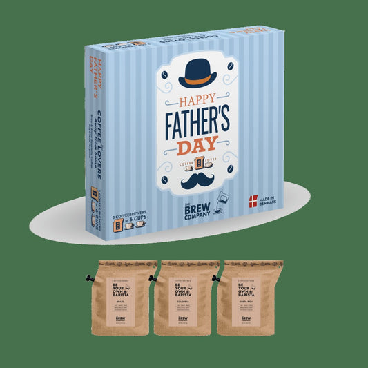 Kaffee-Geschenkset – Happy Father's Day Classic Specialty Coffee 3 Pcs Gift Box