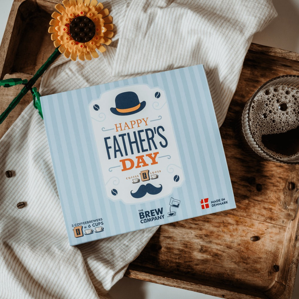 Kaffee-Geschenkset – Happy Father's Day Classic Specialty Coffee 3 Pcs Gift Box