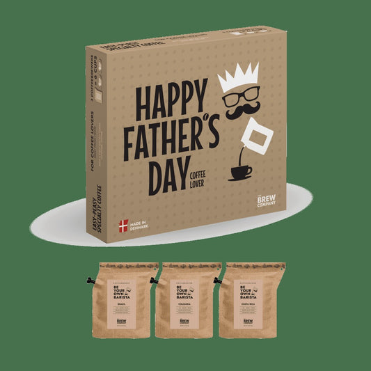 Kaffee-Geschenkset – Happy Father's Day Specialty Coffee 3 Pcs Gift Box