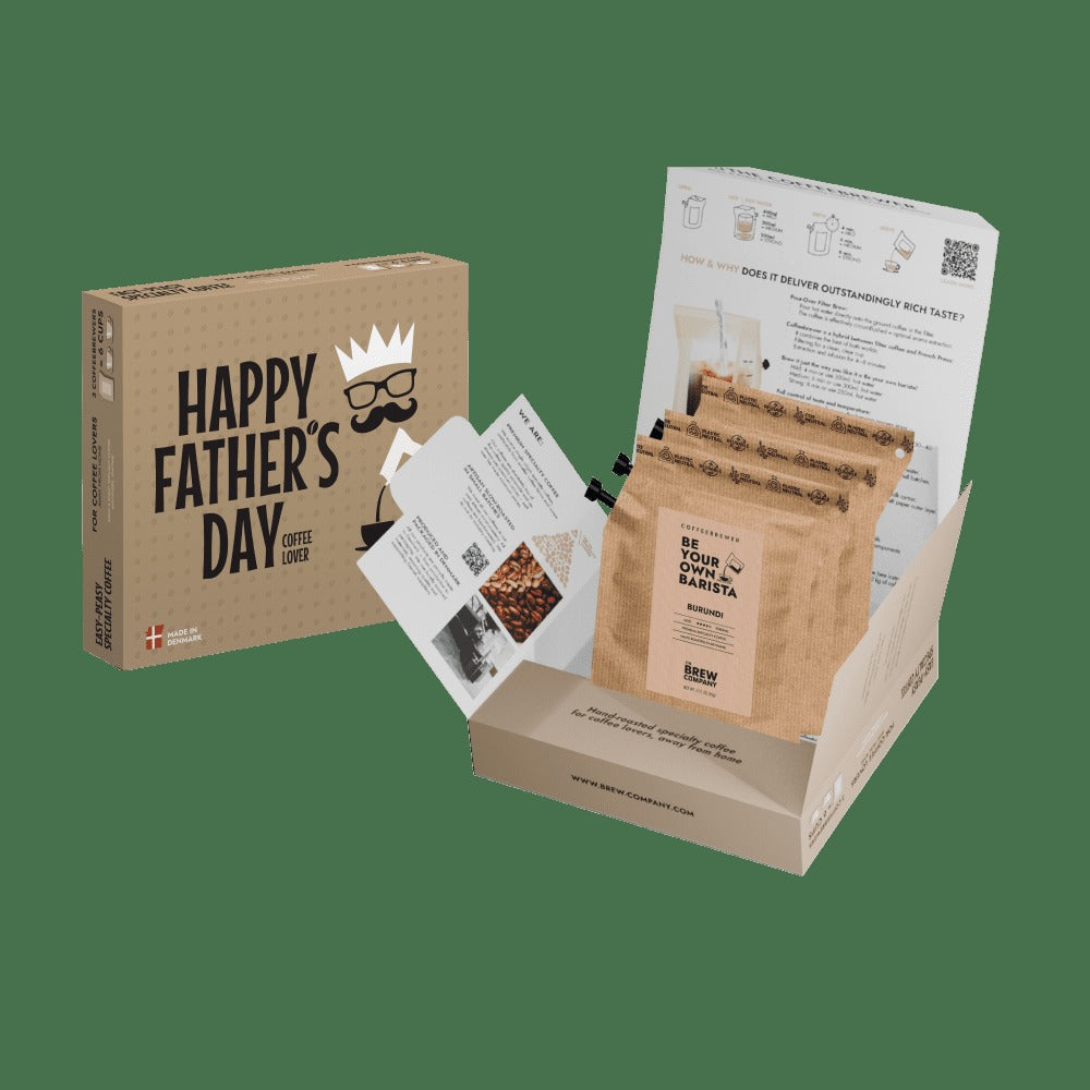 Kaffee-Geschenkset – Happy Father's Day Specialty Coffee 3 Pcs Gift Box