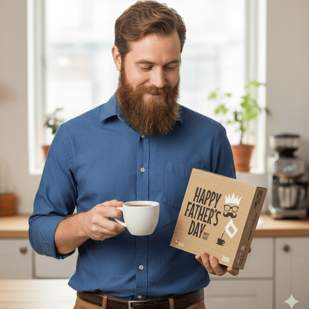 Kaffee-Geschenkset – Happy Father's Day Specialty Coffee 3 Pcs Gift Box