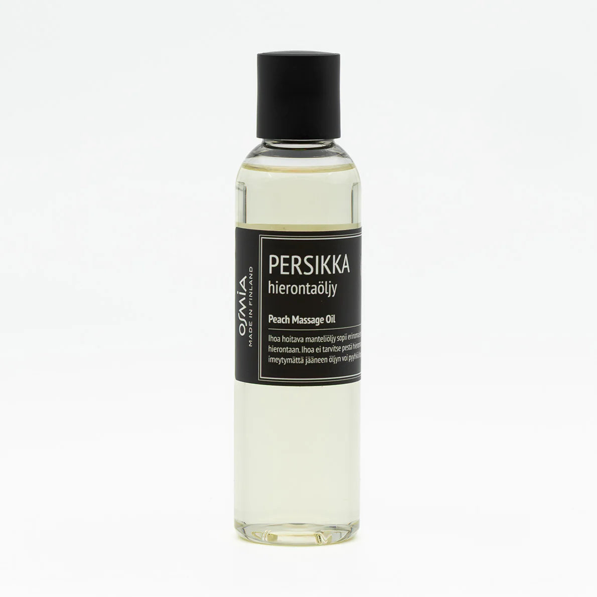 Huile de massage à la pêche et aux amandes