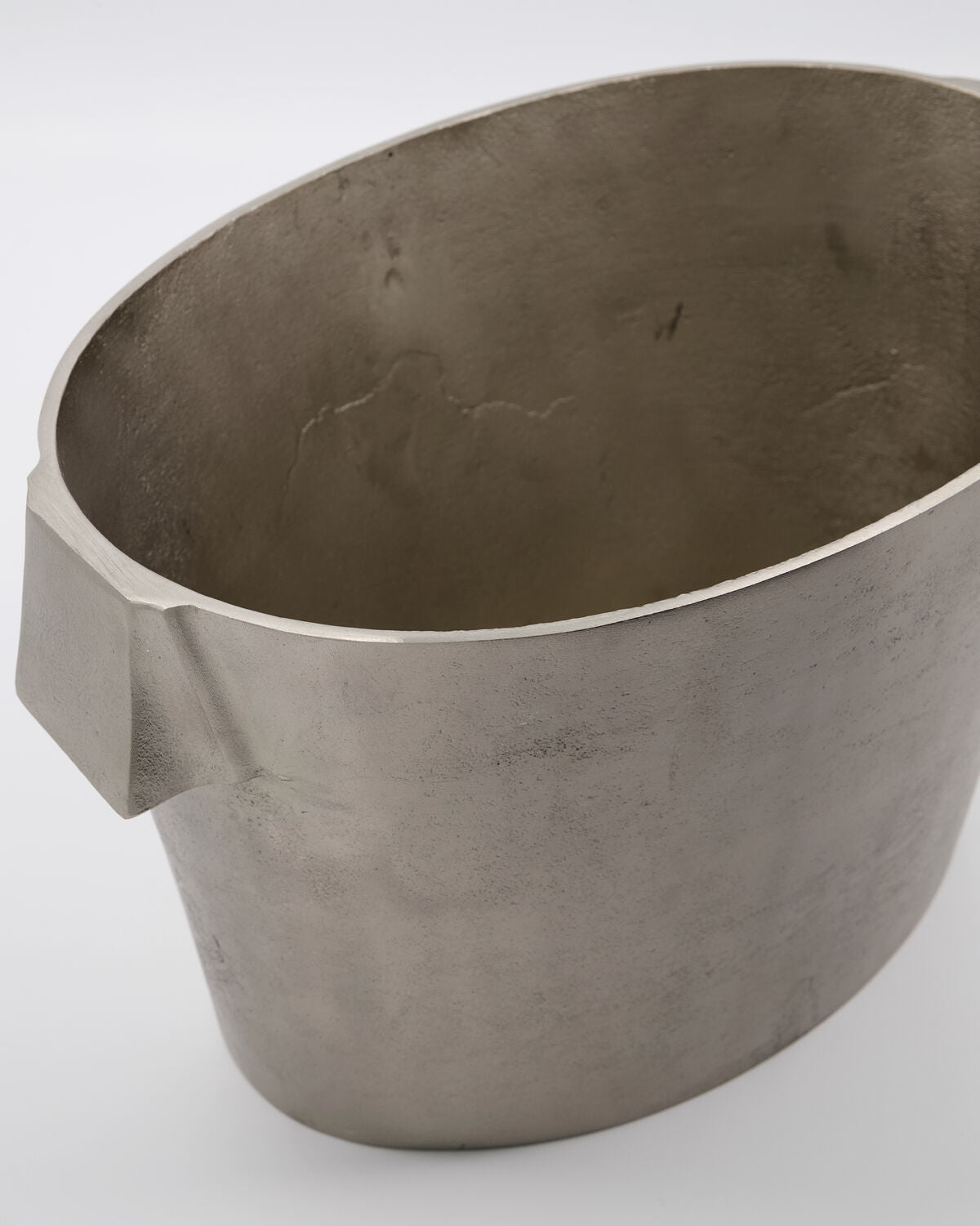 House Doctor Buck Weinkühler Silber, oval, 32 cm – Ansicht 3
