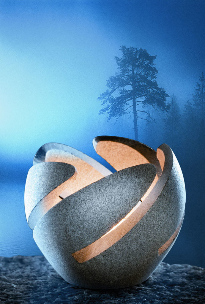 HUKKA Tulikukka – Teelichthalter aus Speckstein – Herstelleransicht 2
