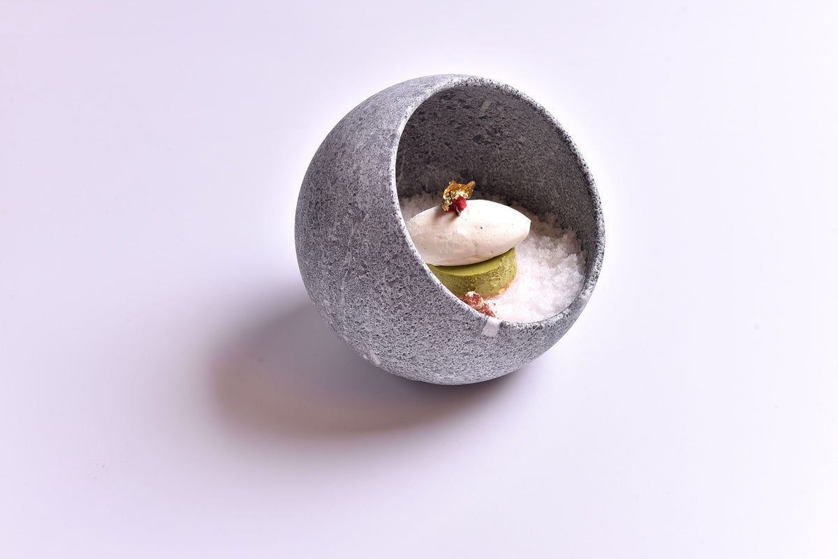 HUKKA Stone Sphere – Dessertbecher aus Speckstein – Herstelleransicht 2