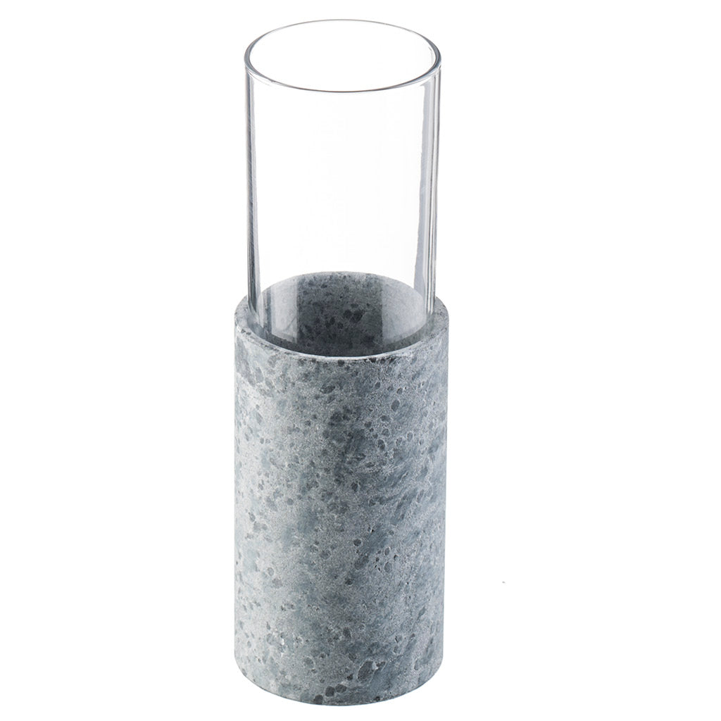 HUKKA Viilee 6 – kleines Glas mit Specksteinbasis – Herstelleransicht 1