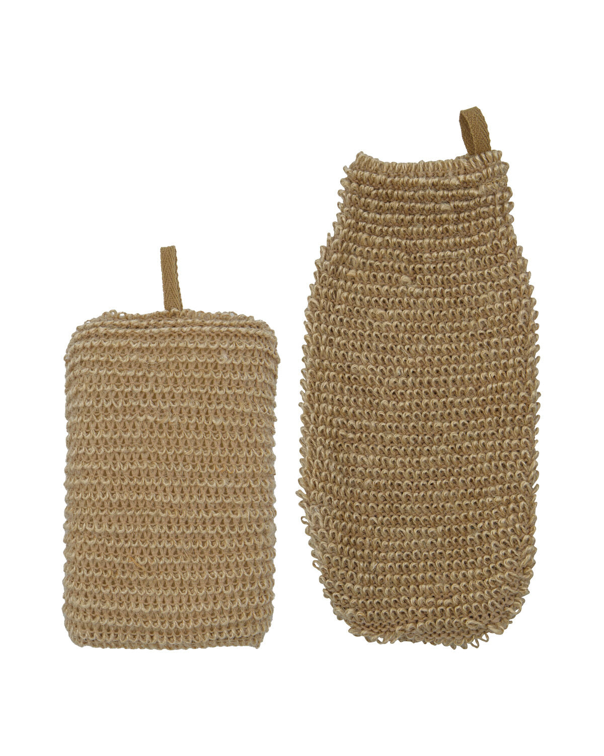 Meraki Jute-Schwamm und Peelinghandschuh Natur