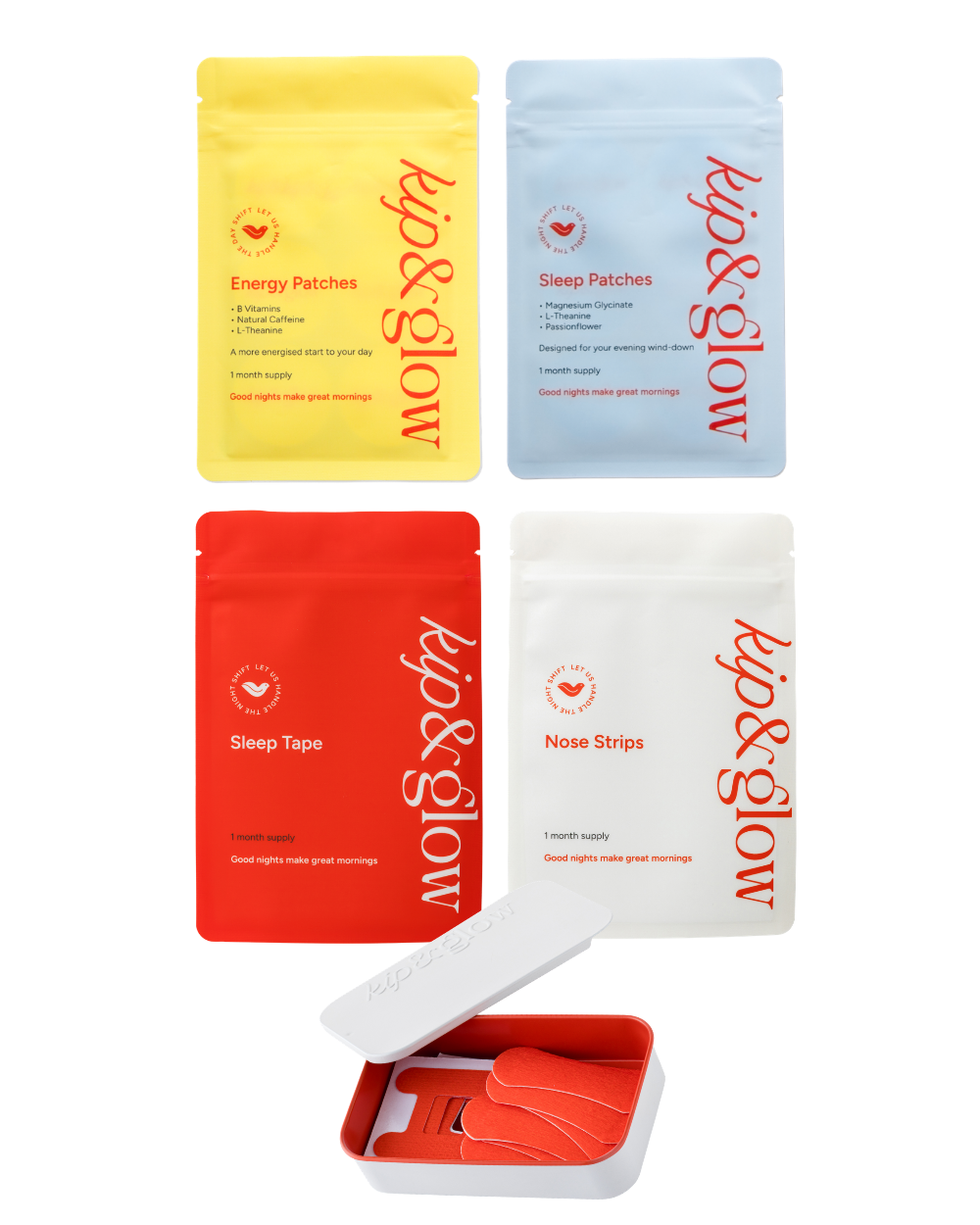 KIP & GLOW Night Shift Kit – Komplettset