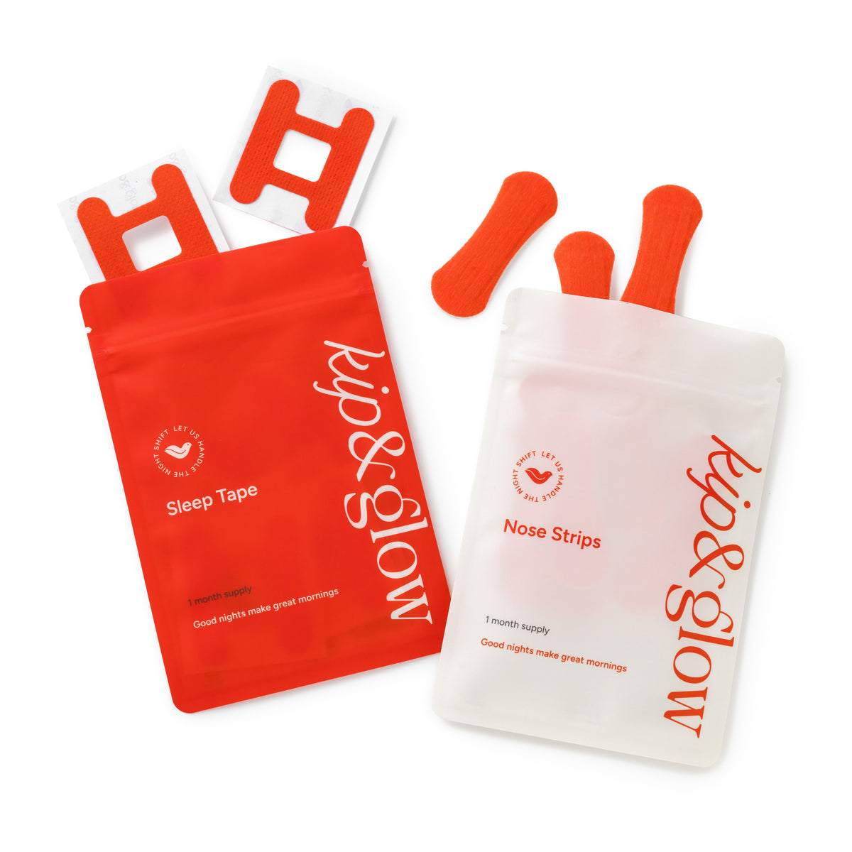 kip&glow Sleep Duo mit Sleep Tape und Nose Strips