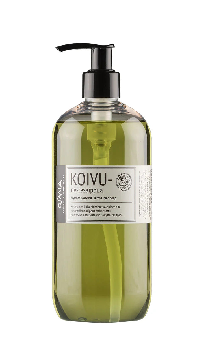 Birch liquid soap