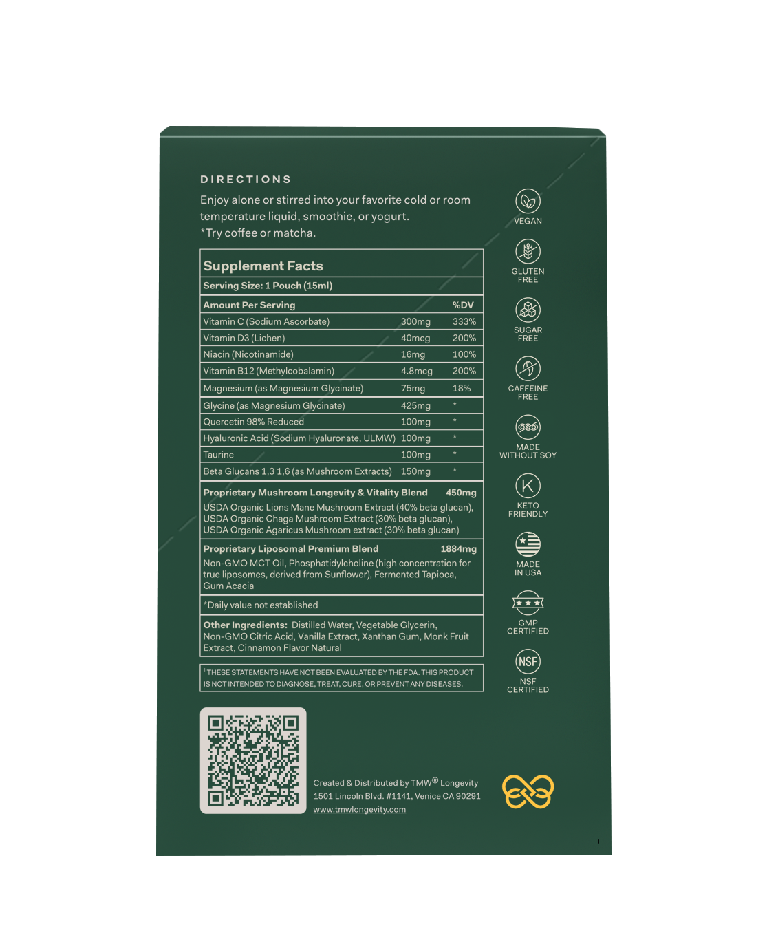 Essential Longevity – All-in-One Daily Longevity Stack