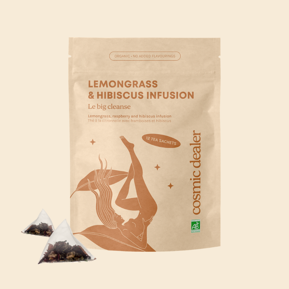 Lemongrass, Raspberry & Hibiscus Infusion – Nachfüllbeutel